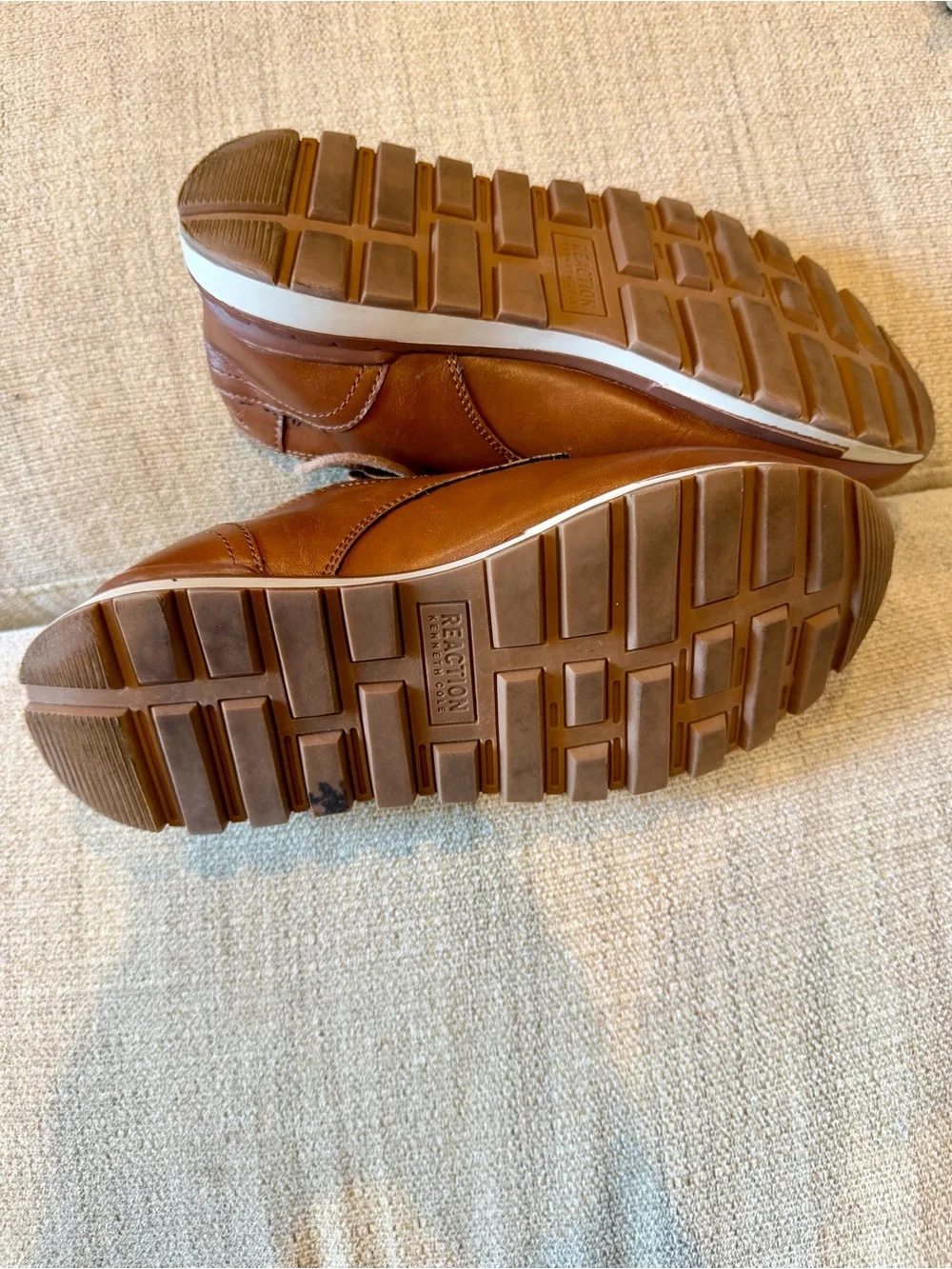 Kenneth Cole Reaction Boys' Brown Leather Dress Shoes